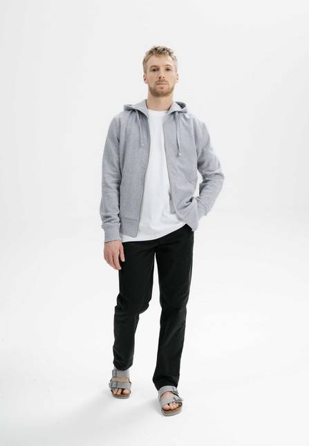 Melawear Hoodiejacke mit Reißverschluss DEVADAS Im Verkauf