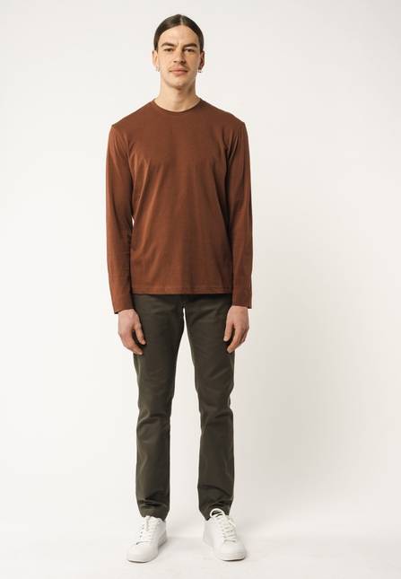 Melawear Basic Langarmshirt JERIN Schlussverkauf