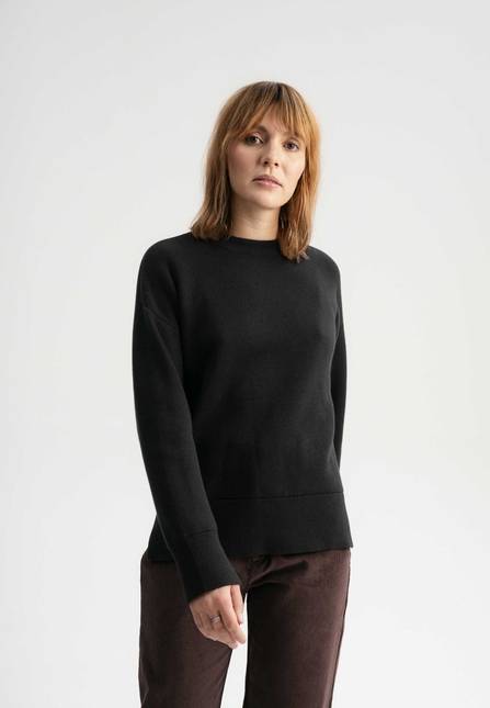 Melawear Jacquard Strickpullover FAIZA Preisnachlass