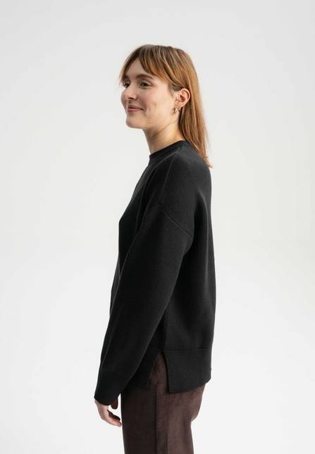 Melawear Jacquard Strickpullover FAIZA Preisnachlass