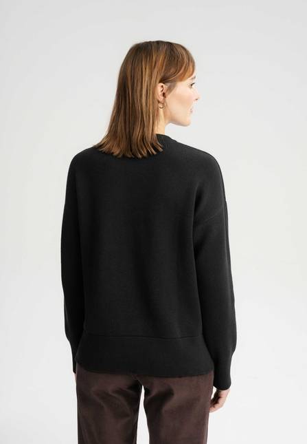 Melawear Jacquard Strickpullover FAIZA Preisnachlass