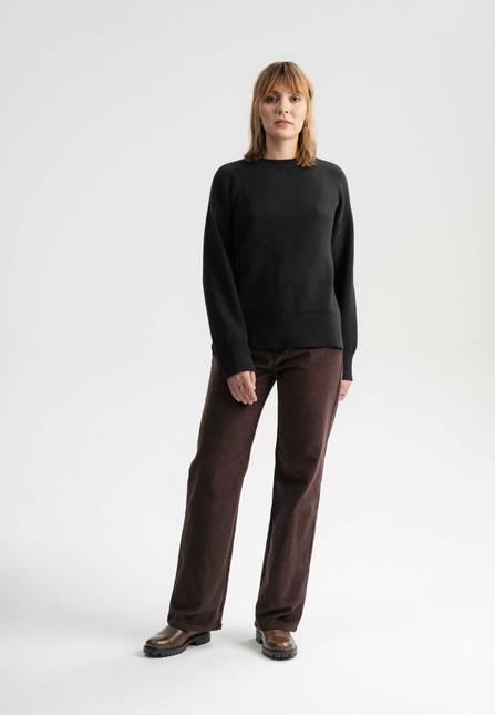 Melawear Jacquard Strickpullover FAIZA Preisnachlass