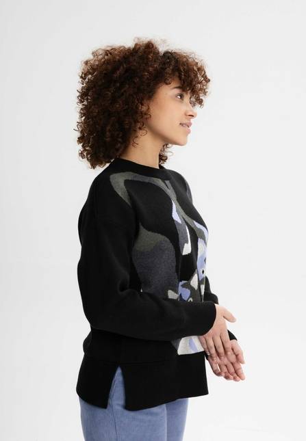 Melawear Jacquard Strickpullover FAIZA Black Friday