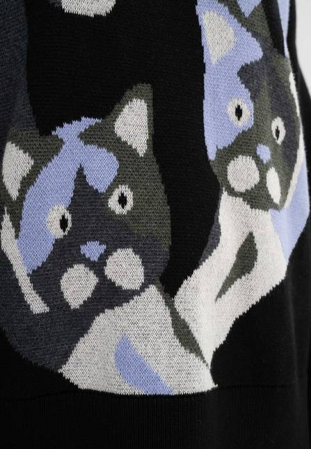 Melawear Jacquard Strickpullover FAIZA Black Friday