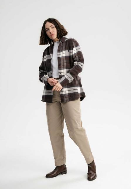 Melawear Flanell Shirt AKHELA Große Rabatte