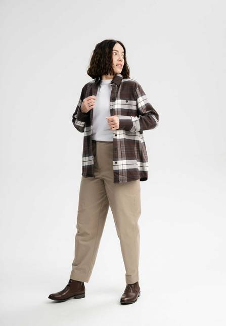 Melawear Flanell Shirt AKHELA Große Rabatte