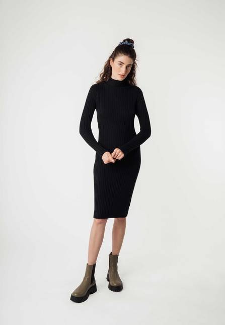 Melawear Rippstrickkleid SHIVANI Bestseller