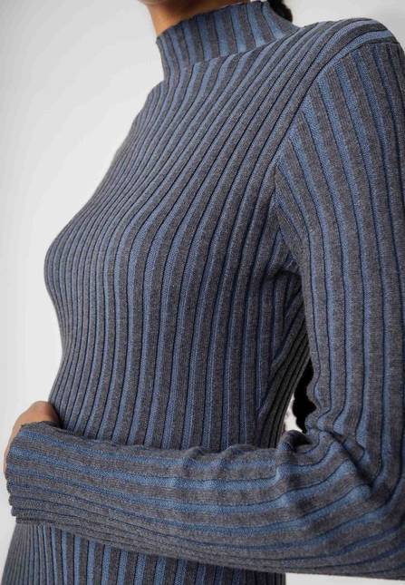 Melawear Rippstrickkleid SHIVANI Räumungsverkauf