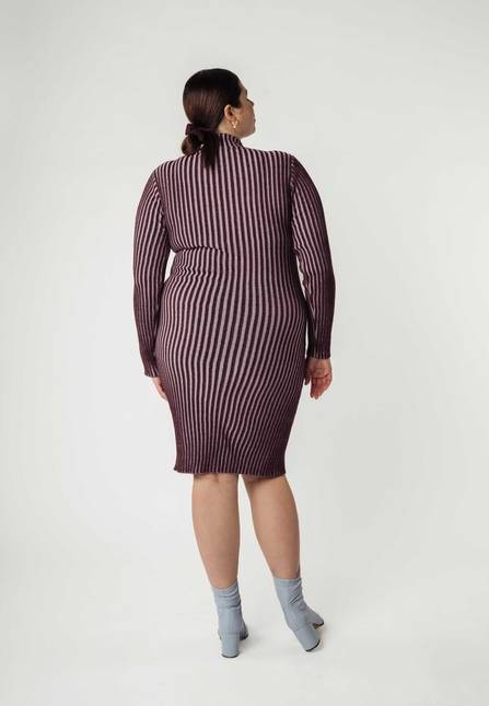Melawear Rippstrickkleid SHIVANI Kauf eins, bekomm eins gratis
