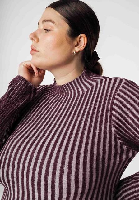 Melawear Rippstrickkleid SHIVANI Kauf eins, bekomm eins gratis