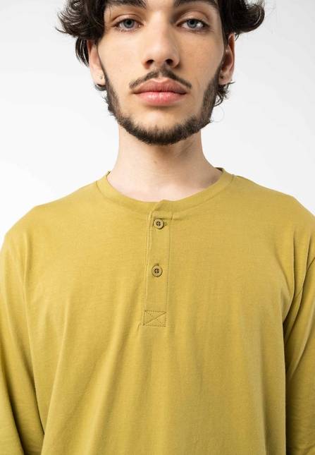 Melawear Henley Langarmshirt RAHUL Super Sparpreis