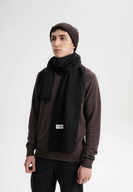 Melawear Jacquard Rippstrick Schal ASMEE Wochenangebot