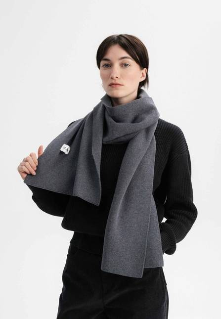 Melawear Jacquard Rippstrick Schal ASMEE Kostenlose Rückgabe