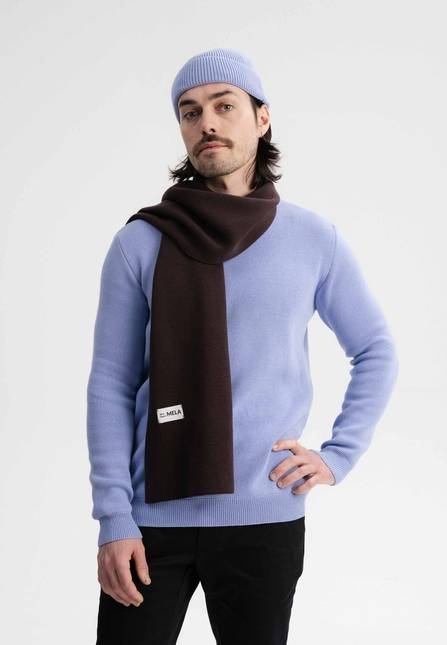 Melawear Jacquard Rippstrick Schal ASMEE Begrenzte Freigabe