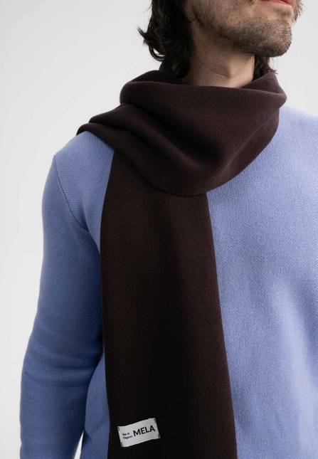 Melawear Jacquard Rippstrick Schal ASMEE Begrenzte Freigabe