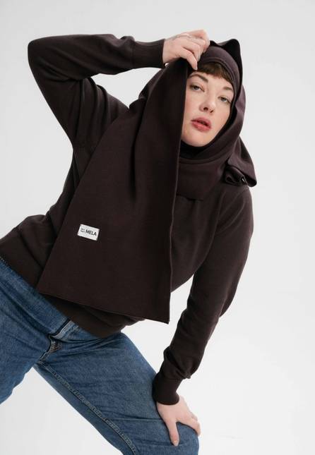 Melawear Jacquard Rippstrick Schal ASMEE Begrenzte Freigabe