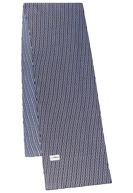 Melawear Jacquard Rippstrick Schal ASMEE Letzte 3 Tage