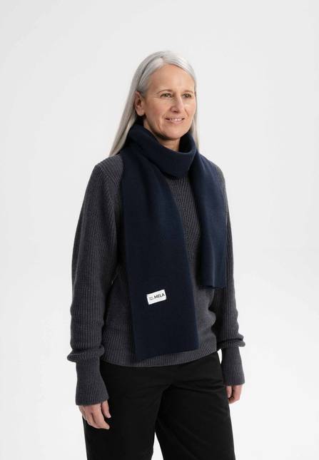Melawear Jacquard Rippstrick Schal ASMEE Neueste Stile