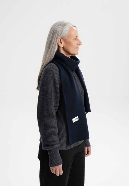 Melawear Jacquard Rippstrick Schal ASMEE Neueste Stile