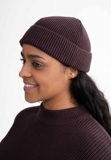 Melawear Unisex Kurze Rippstrick Mütze RAFI Begrenztes Angebot