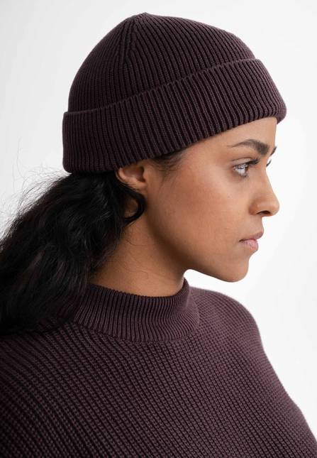 Melawear Unisex Kurze Rippstrick Mütze RAFI Begrenztes Angebot
