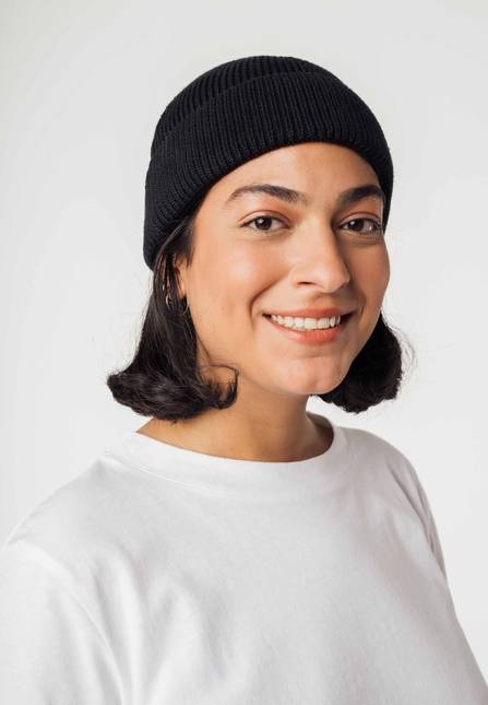 Melawear Unisex Kurze Rippstrick Mütze RAFI Online Shopping