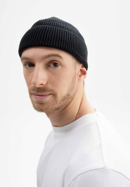 Melawear Unisex Kurze Rippstrick Mütze RAFI Online Shopping