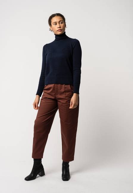 Melawear Feinstrick Rollkragenpullover MAYURA Osterangebot