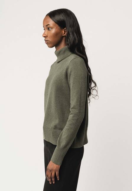 Melawear Feinstrick Rollkragenpullover MAYURA Muttertagsangebot