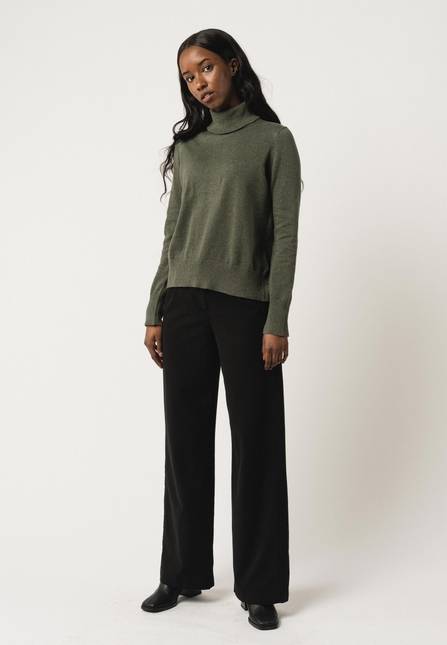 Melawear Feinstrick Rollkragenpullover MAYURA Muttertagsangebot