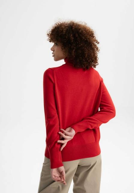Melawear Feinstrick Rollkragenpullover MAYURA Vatertagsangebot