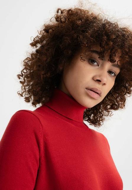 Melawear Feinstrick Rollkragenpullover MAYURA Vatertagsangebot