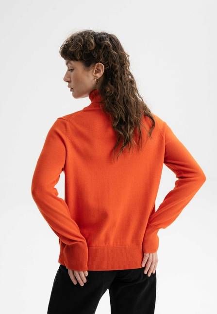 Melawear Feinstrick Rollkragenpullover MAYURA Valentinstagsangebot