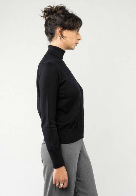 Melawear Feinstrick Rollkragenpullover MAYURA Lagerräumung