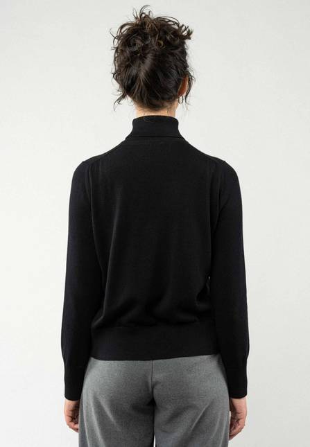 Melawear Feinstrick Rollkragenpullover MAYURA Lagerräumung
