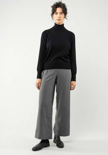 Melawear Feinstrick Rollkragenpullover MAYURA Lagerräumung