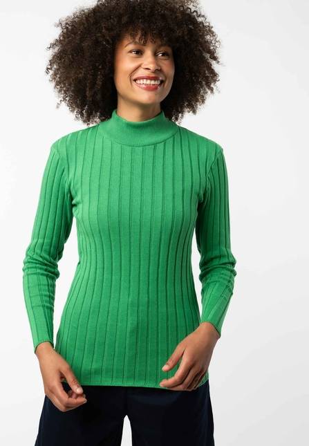 Melawear Damen Strickpullover mit Mockneck AMBA Blitzangebot