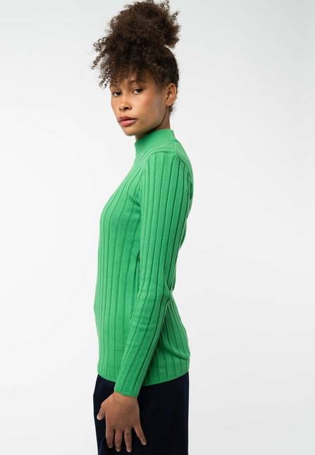 Melawear Damen Strickpullover mit Mockneck AMBA Blitzangebot