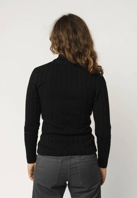 Melawear Damen Strickpullover mit Mockneck AMBA Neuheiten