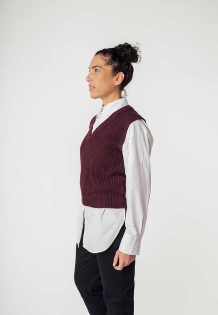 Melawear Gestrickter Pullunder DAYITA Super Sparpreis