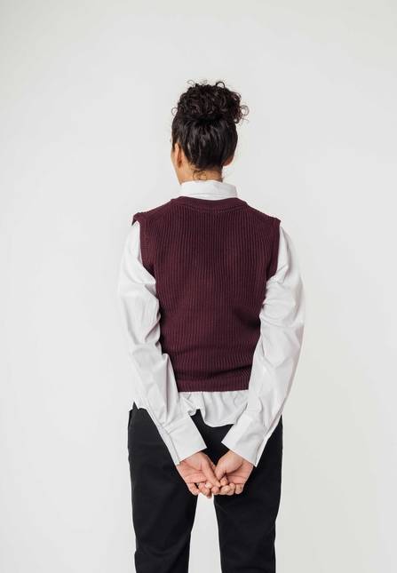 Melawear Gestrickter Pullunder DAYITA Super Sparpreis