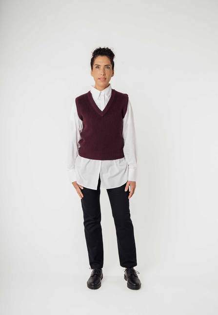 Melawear Gestrickter Pullunder DAYITA Super Sparpreis