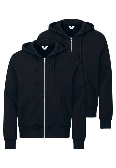 Melawear Hoodiejacke mit Reißverschluss DEVADAS Bundle Fabrikverkauf