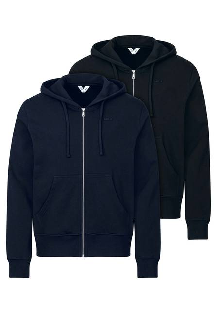 Melawear Hoodiejacke mit Reißverschluss DEVADAS Bundle Meist gekauft