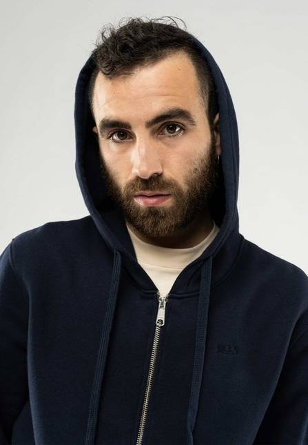 Melawear Hoodiejacke mit Reißverschluss DEVADAS Bundle Blitzverkäufe