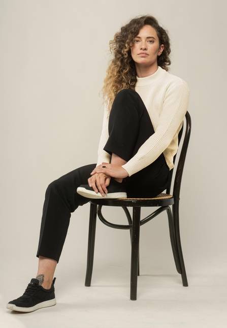 Melawear Rippstrick Pullover MANIKA Sonderangebote