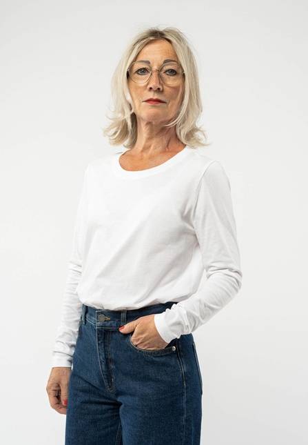 Melawear Basic Langarmshirt REENA Kostenlose Rückgabe