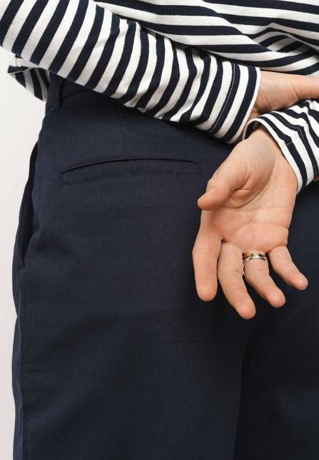 Melawear Hose mit hohem Bund und Bundfalten NEHA Bis zu 65% Rabatt