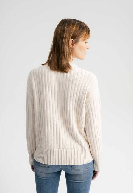 Melawear Strukturierter Strickpullover ISHANI Vierteljährliche Förderung