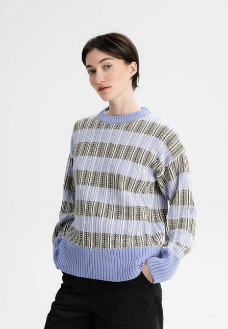 Melawear Strukturierter Strickpullover ISHANI